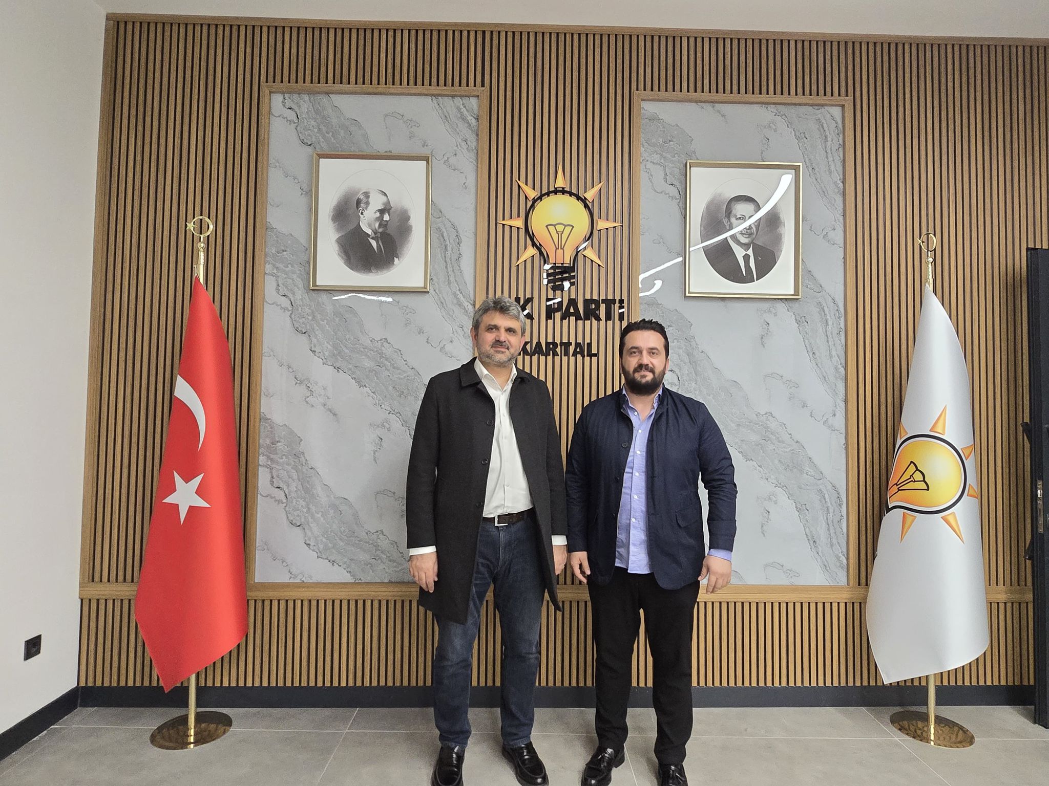 Pendik İlçe Başkanımız Sayın Özer Sarıkaya Yeni İlçe Binamızı Ziyaret Etti