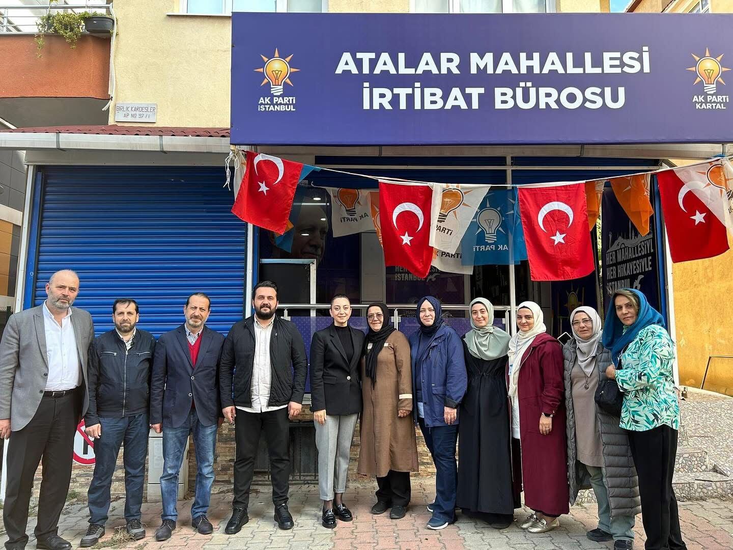 AK Parti Kartal Teşkilatı Sahada: Gönülden Gönüle Buluşmalar Sürüyor