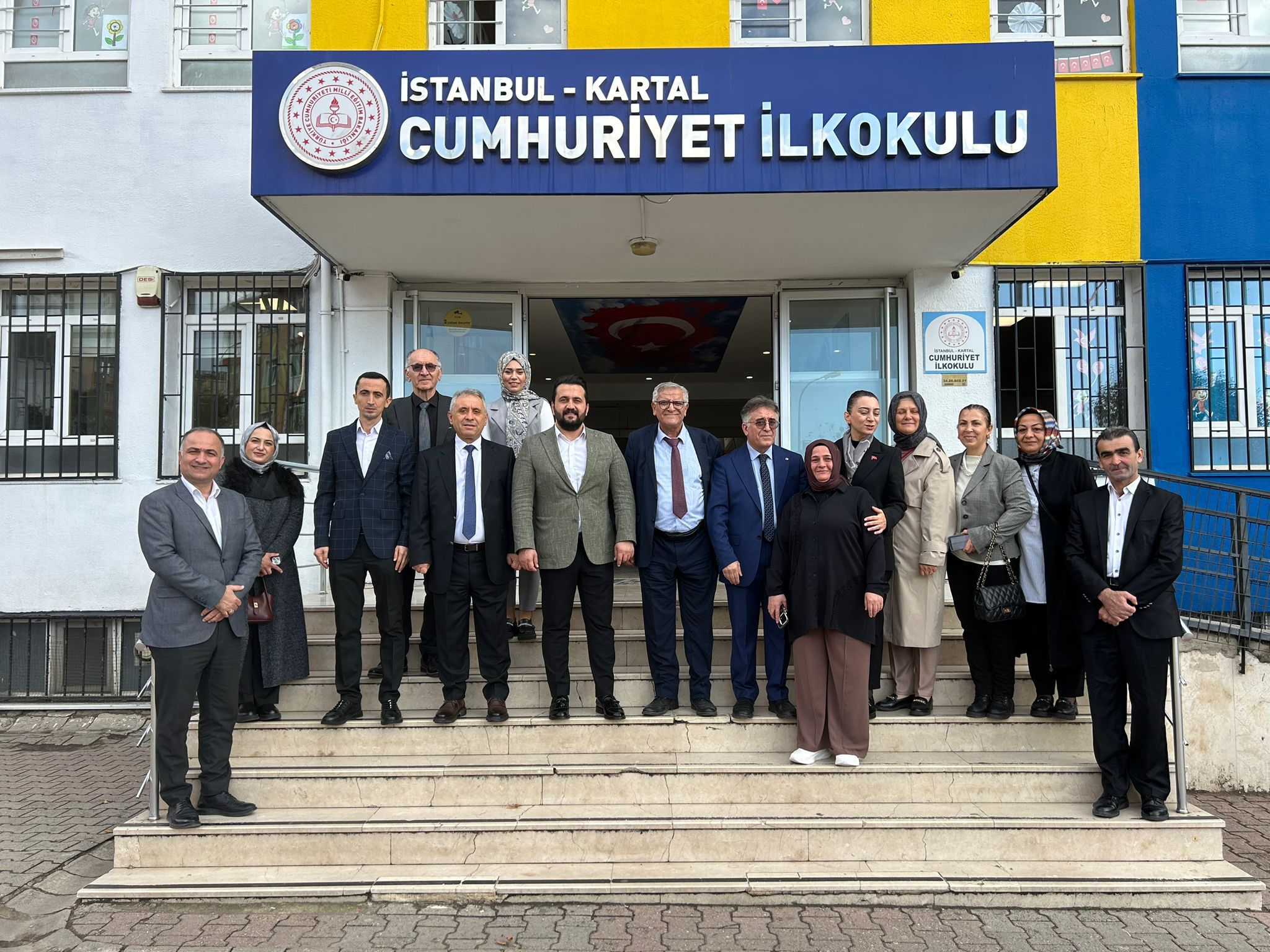 Kartal İlçe Başkanımız Haydar Göksoy ile 24 Kasım Öğretmenler Günü’nü Kutladık