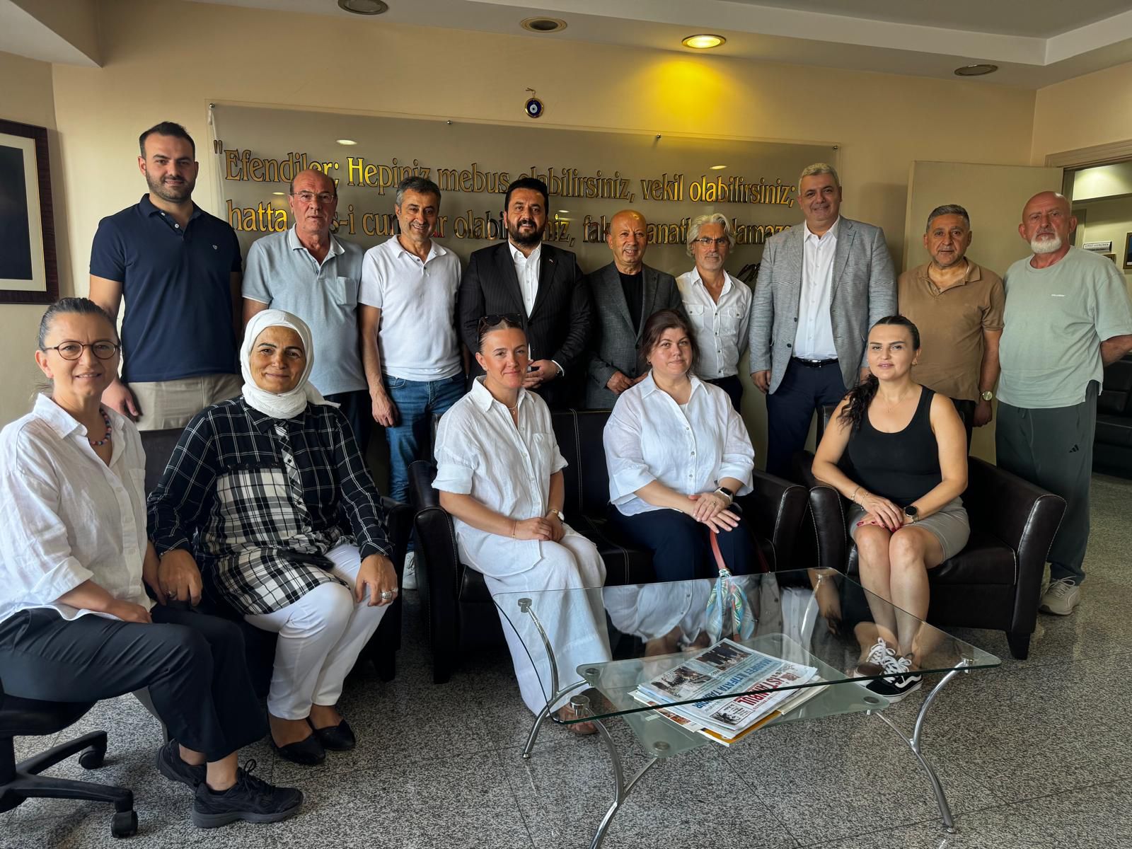 Başkan Göksoy’dan Esnaf Odasına Ziyaret