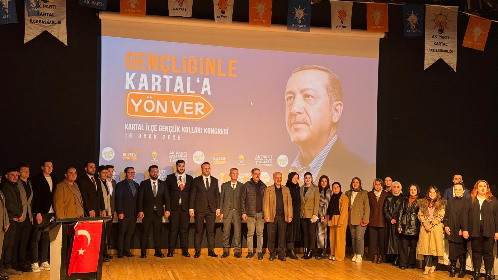 AK Parti Kartal İlçe Gençlik Kolları Kongresi Gerçekleştirildi
